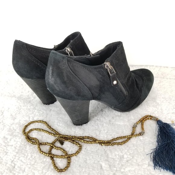 FRANCO FORTINI Womens Ankle Booties Sz 8《266》Oliver leather booties‎ - Picture 10 of 12